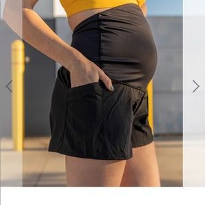 Belly Support Maternity Shorts